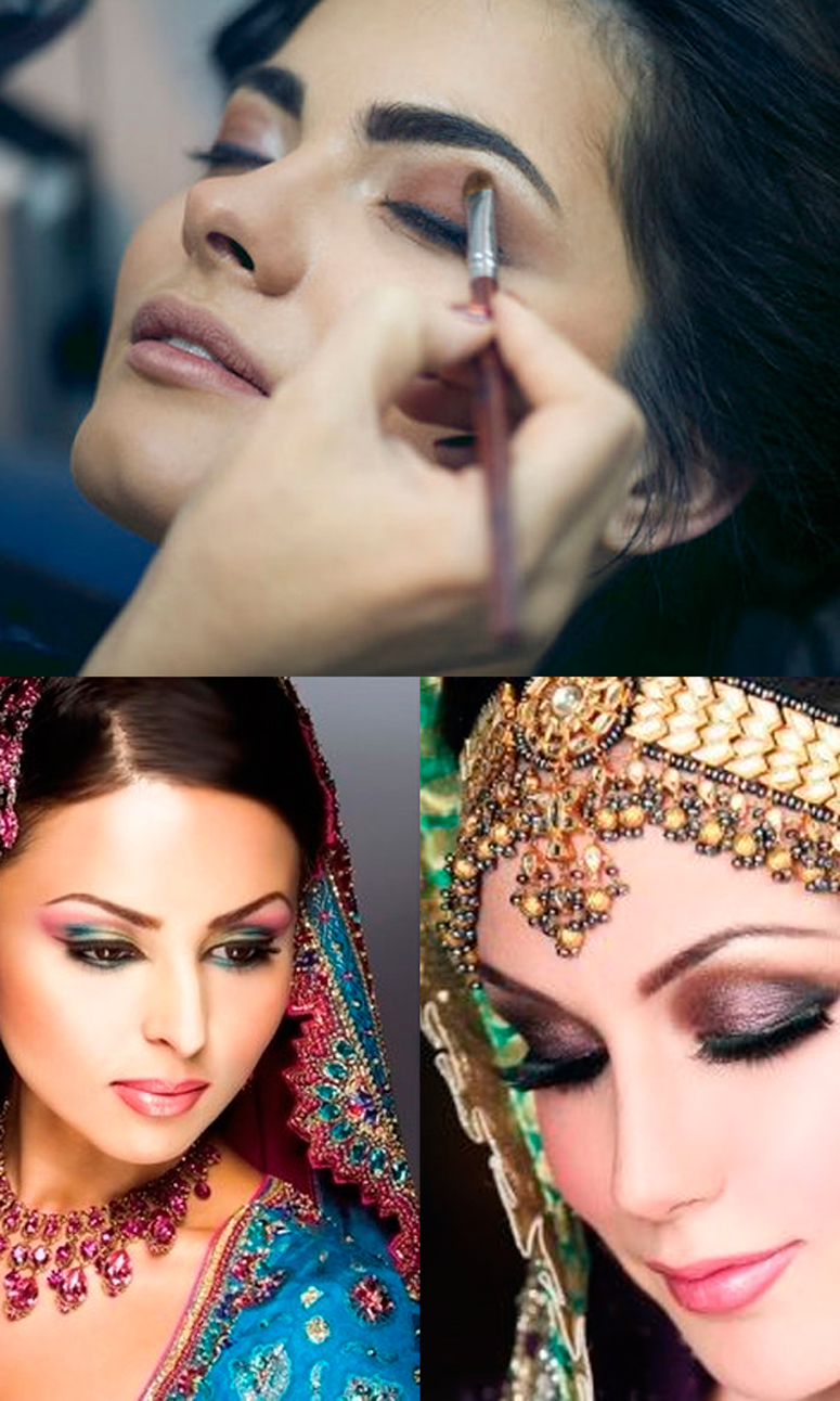 インドの化粧品 特徴 製品 応用技術 インドのメイク 特徴 ステップバイステップの説明 写真 ビデオ